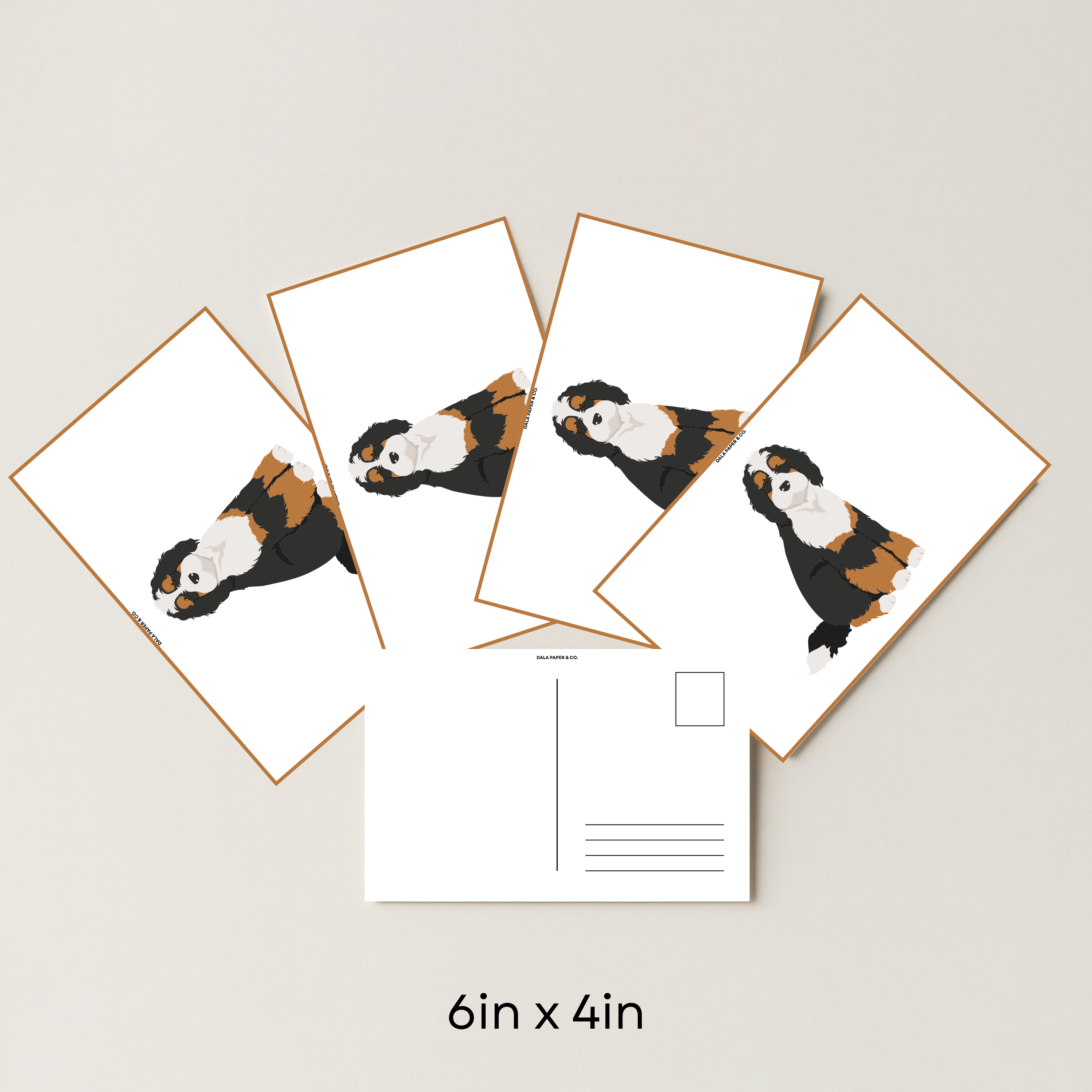 Dog Pattern #010 (Pack of 4)