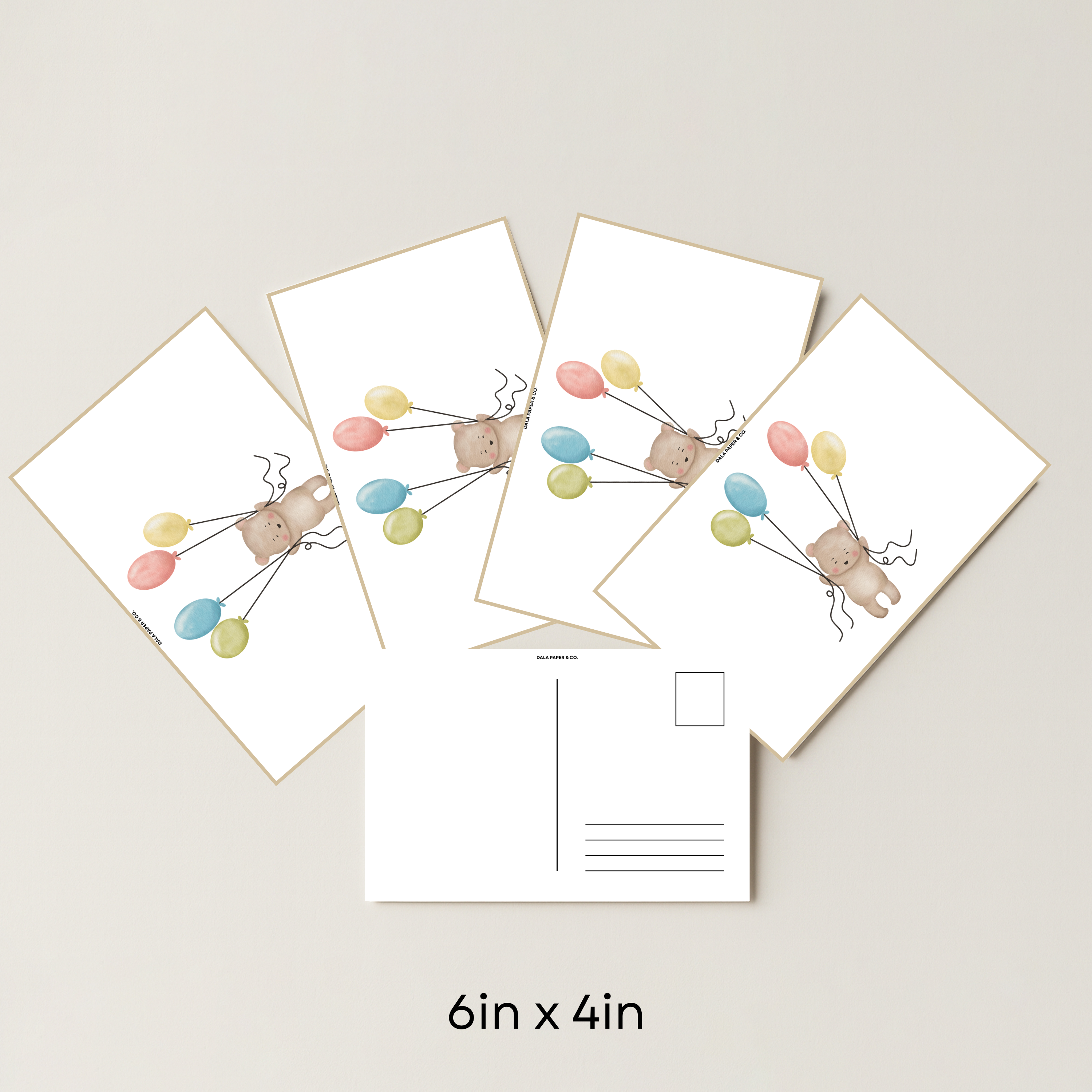 Birthday Pattern #010 (Pack of 4)