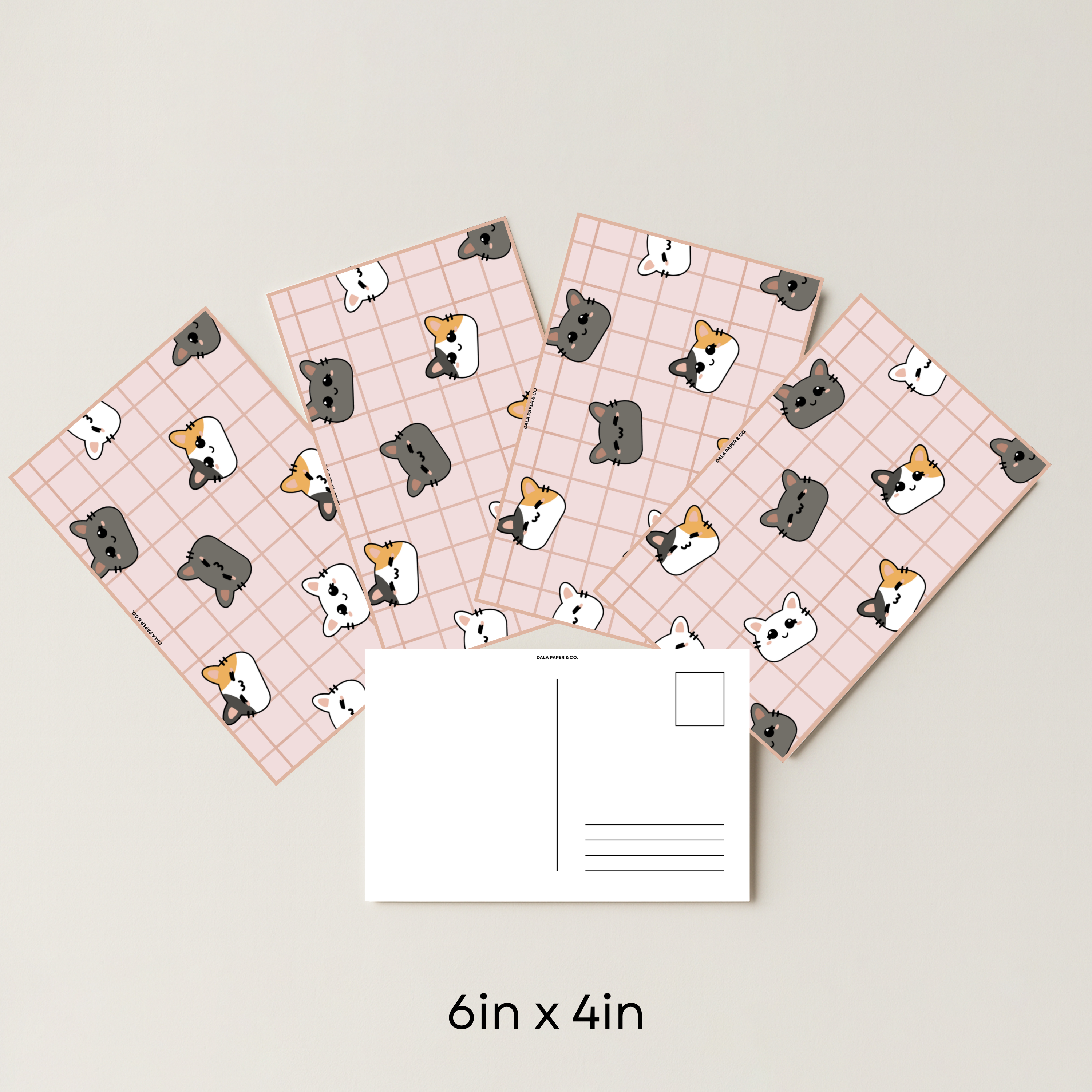 Cat Pattern #001 (Pack of 4)