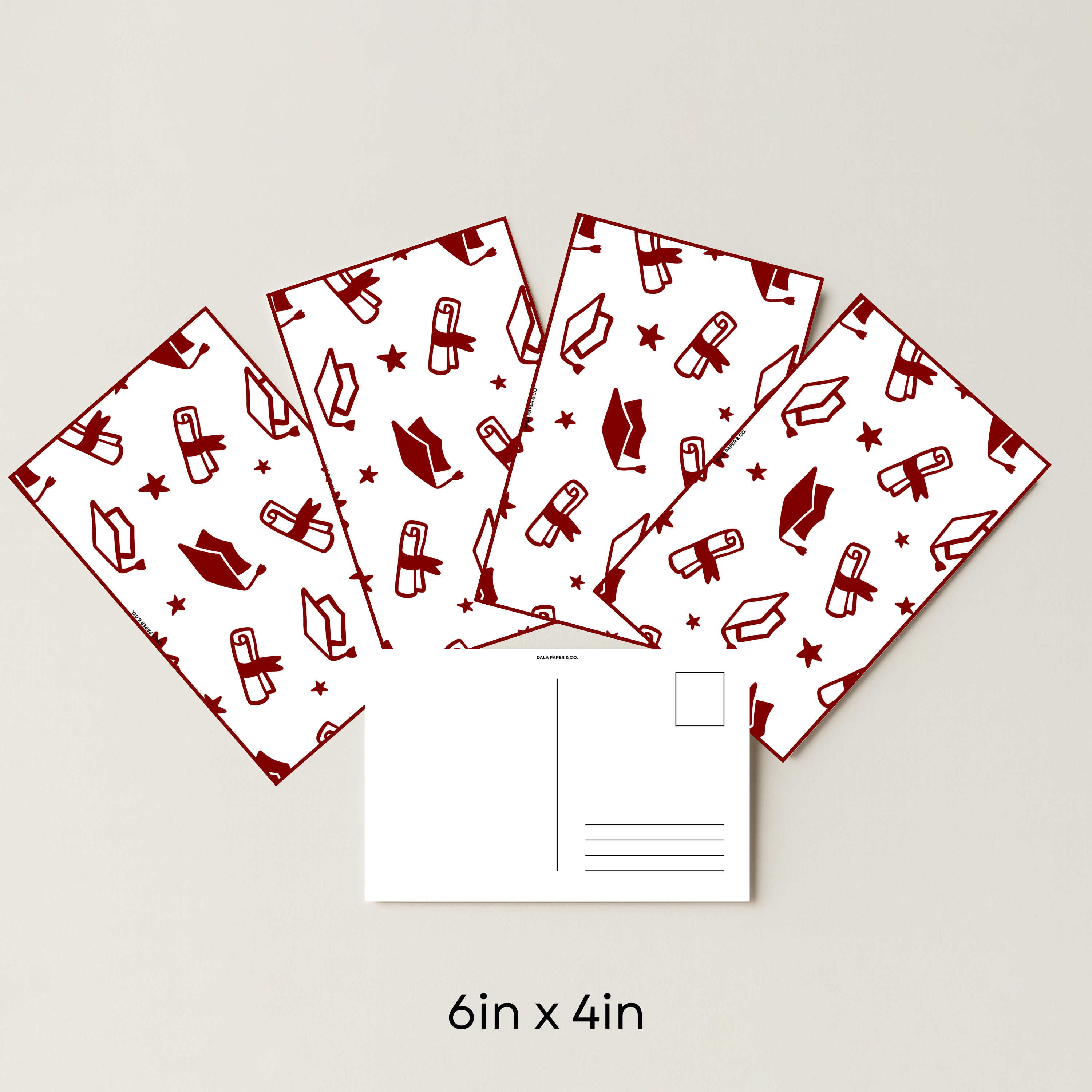 Graduation Pattern #001 (Pack of 4)