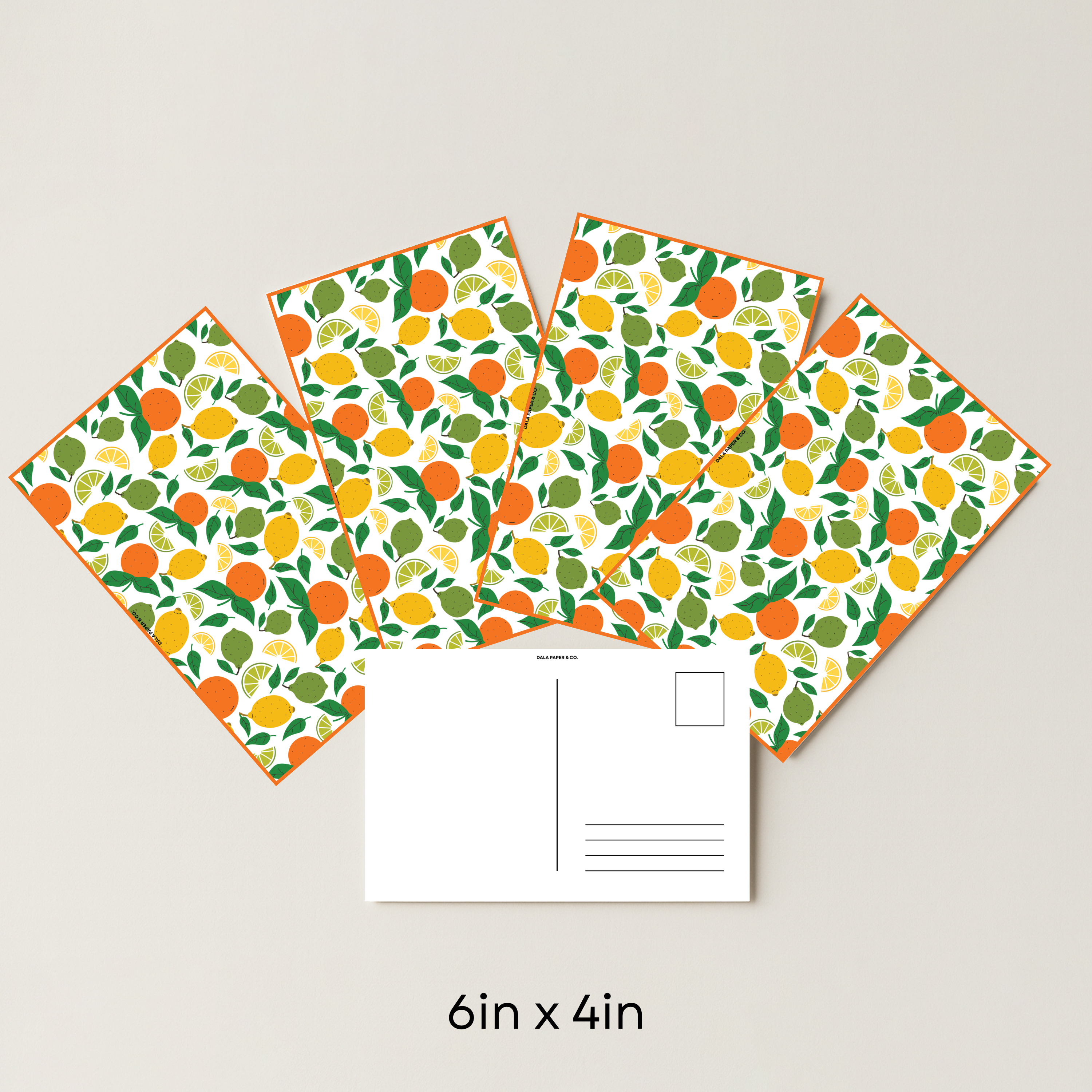 Fruit Pattern #002 (Pack of 4)