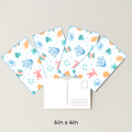 Sea Pattern #002 (Pack of 4)