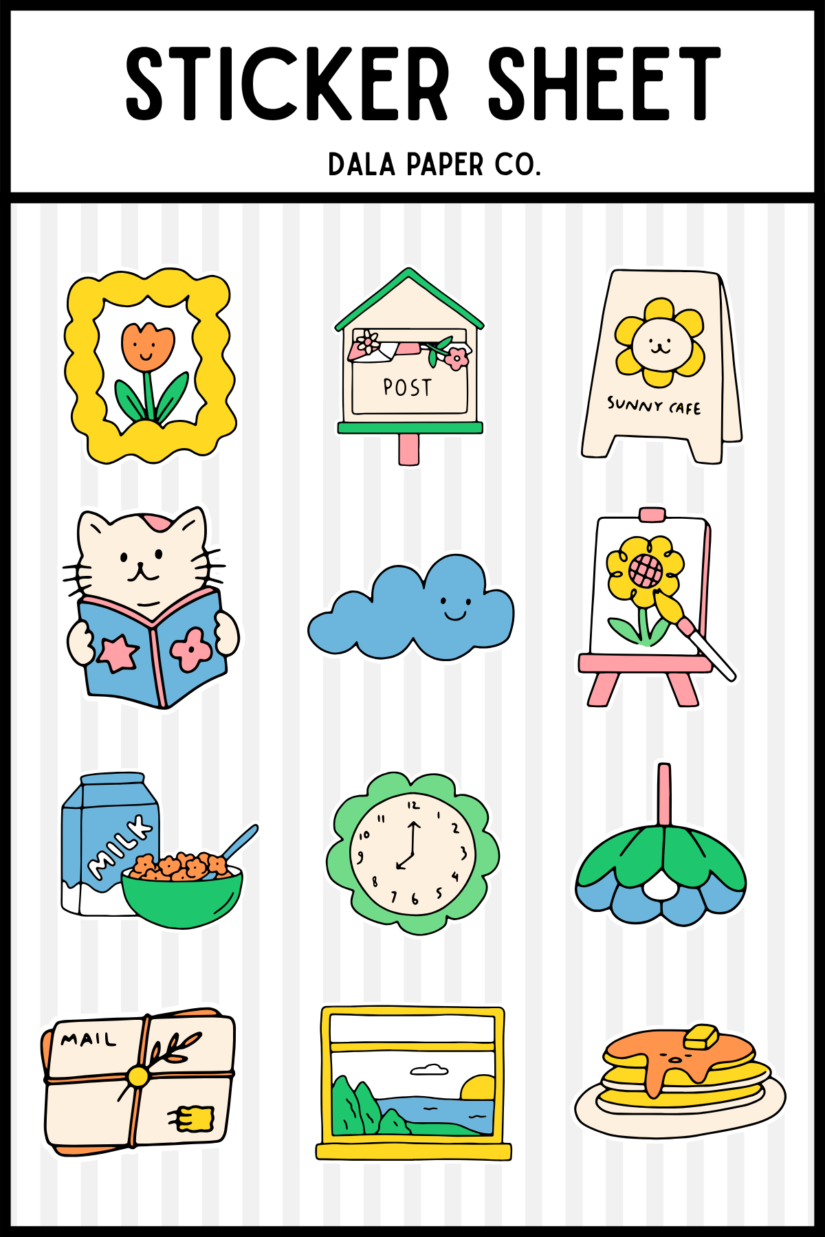 Sticker Sheet #034