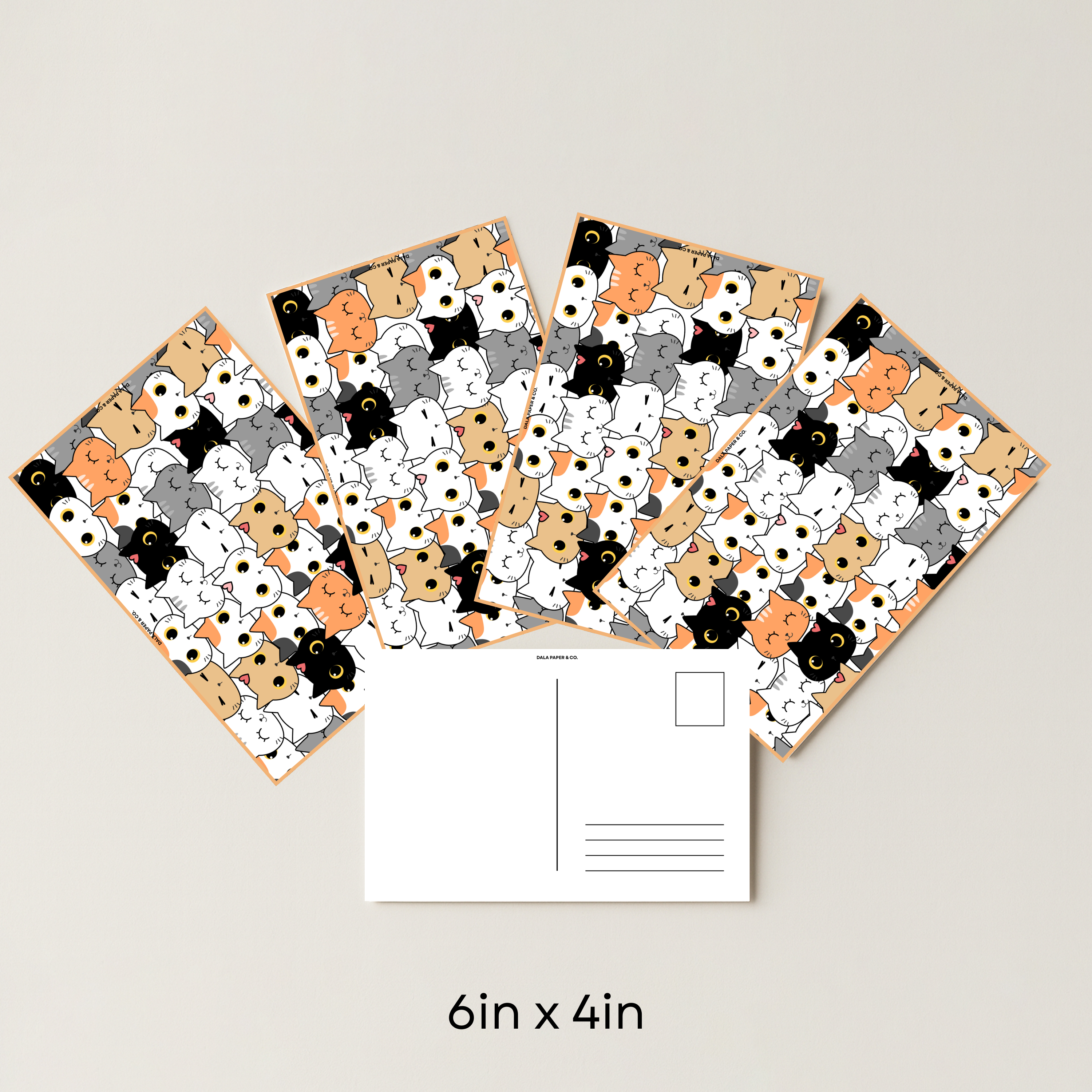 Cat Pattern #003 (Pack of 4)