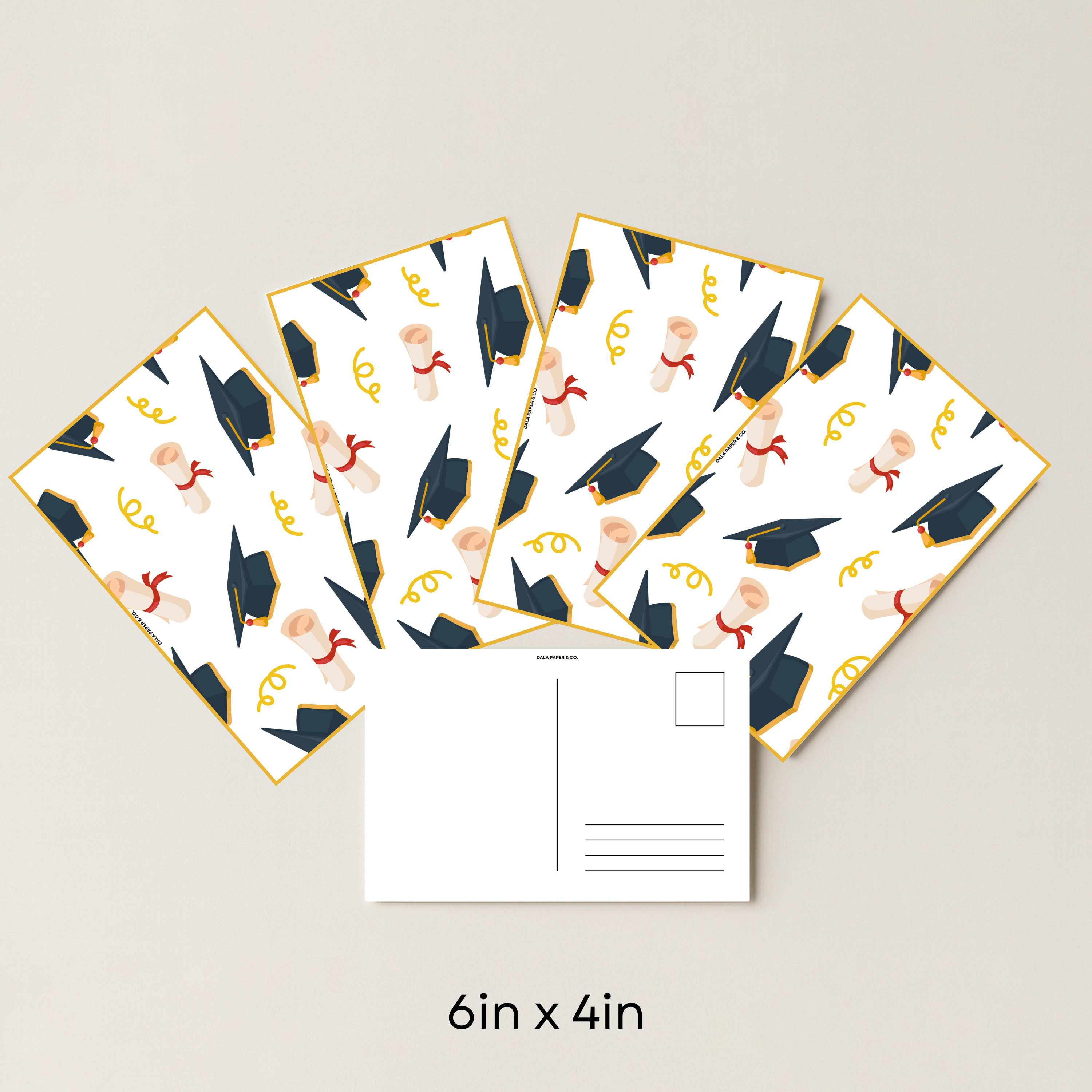 Graduation Pattern #003 (Pack of 4)