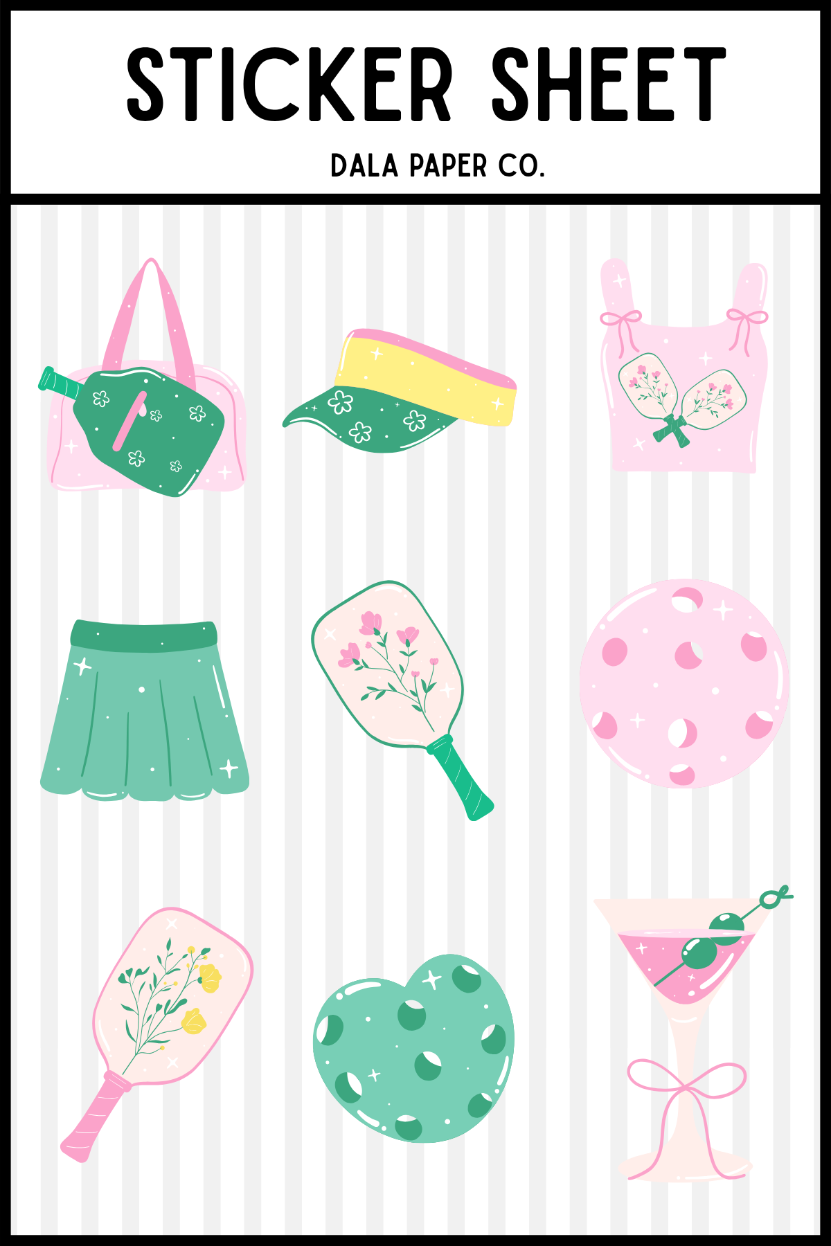 Sticker Sheet #045