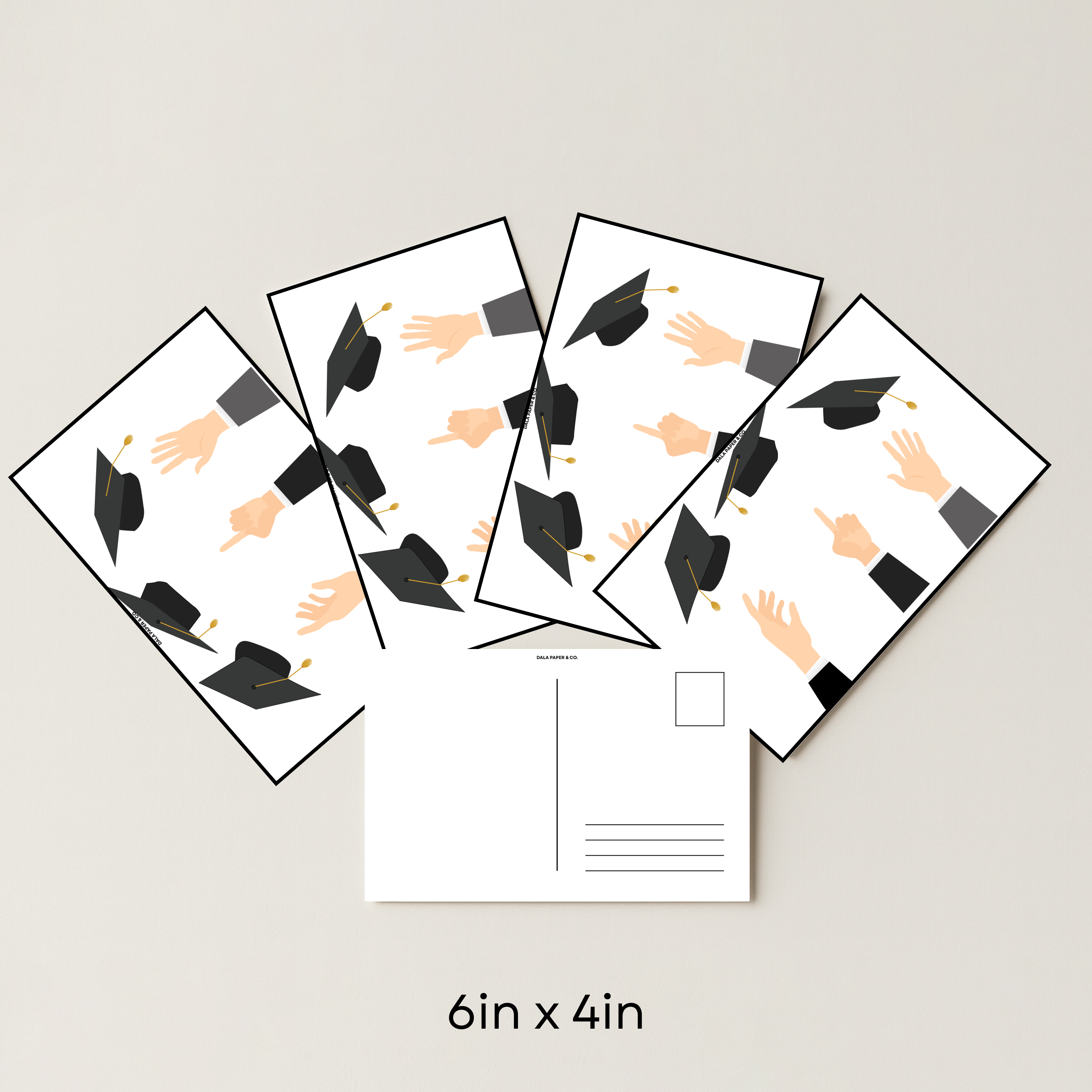 Graduation Pattern #004 (Pack of 4)