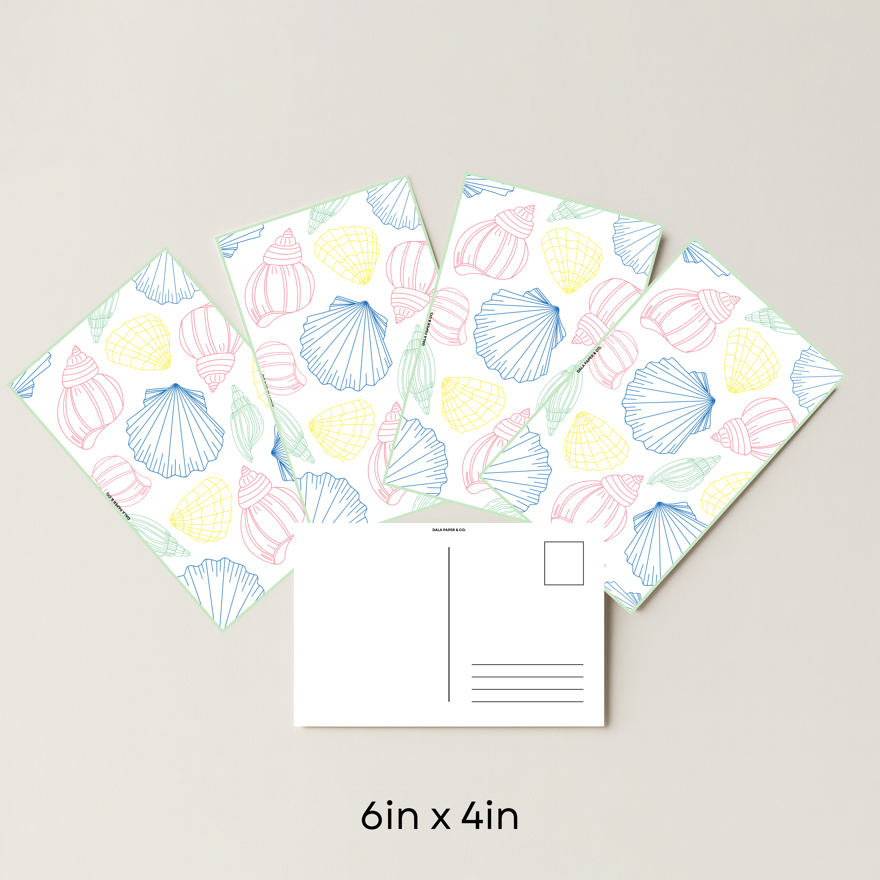 Sea Pattern #004 (Pack of 4)