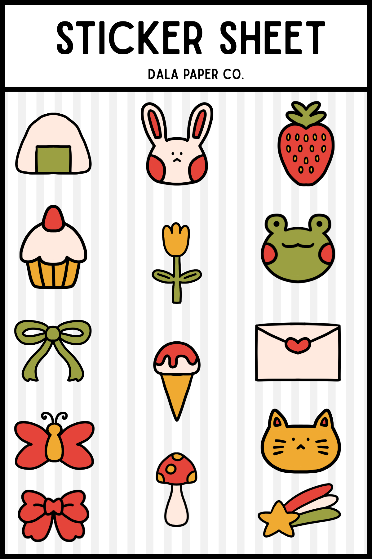 Sticker Sheet #055