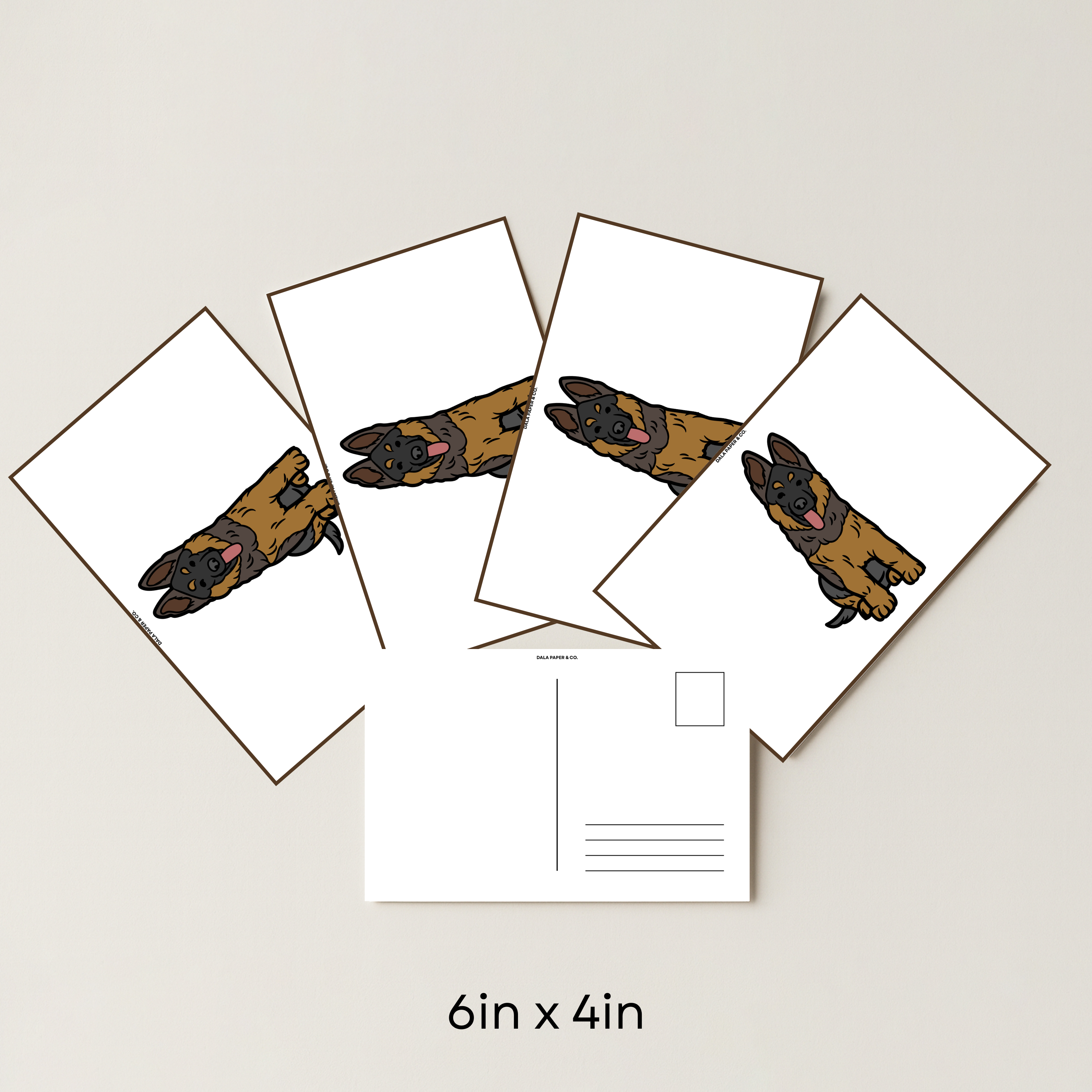 Dog Pattern #005 (Pack of 4)