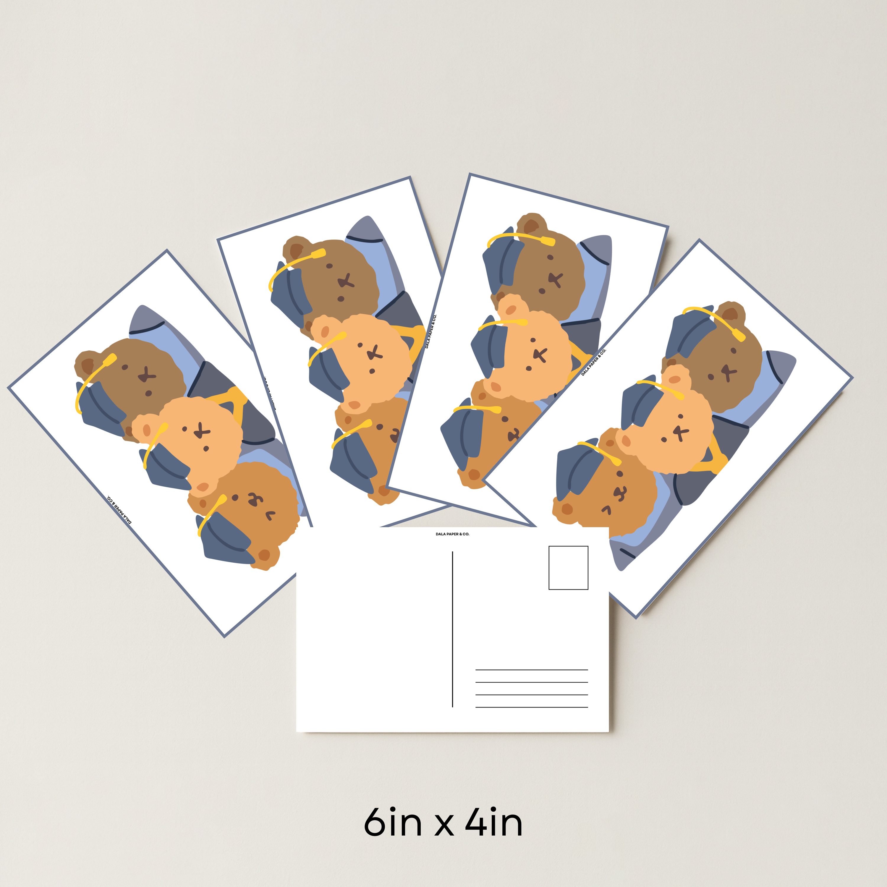 Graduation Pattern #007 (Pack of 4)