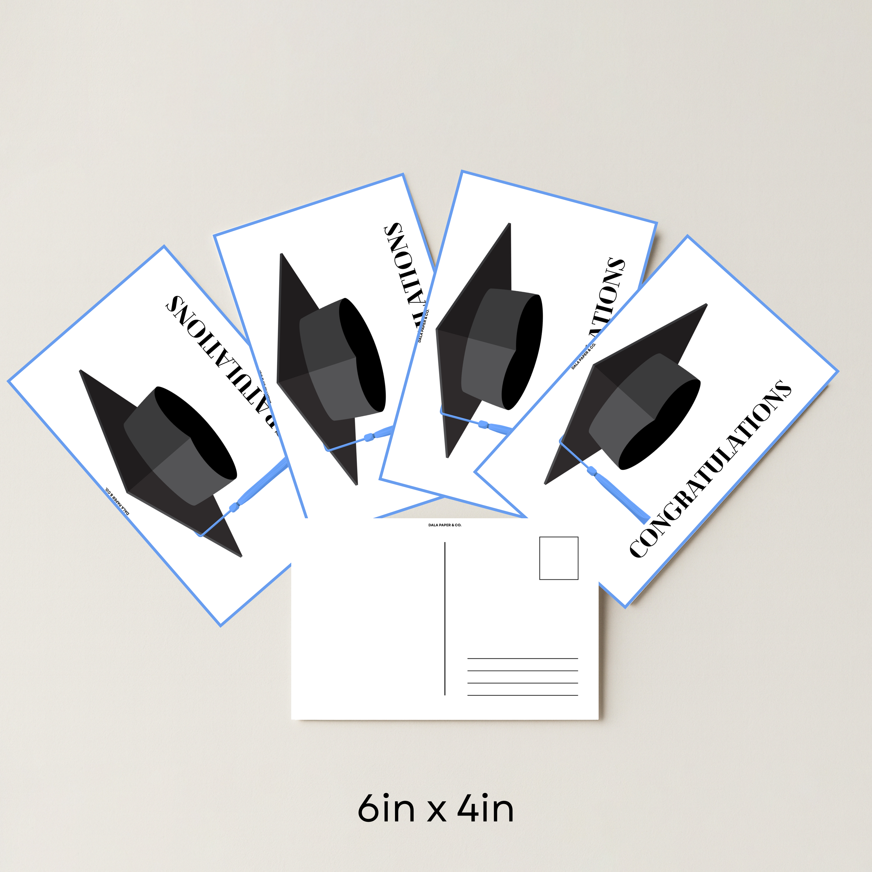 Graduation Pattern #008 (Pack of 4)