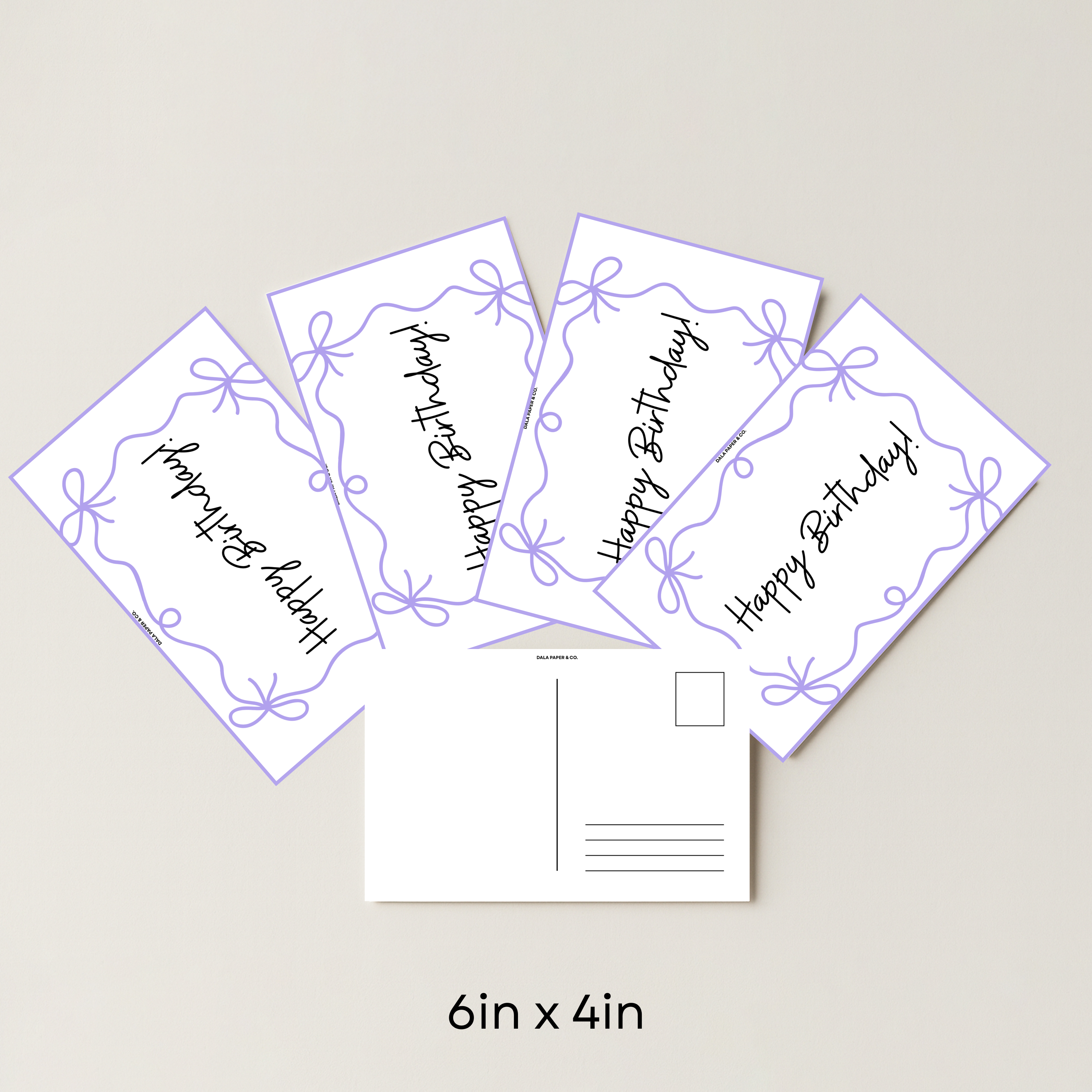 Birthday Pattern #003 (Pack of 4)